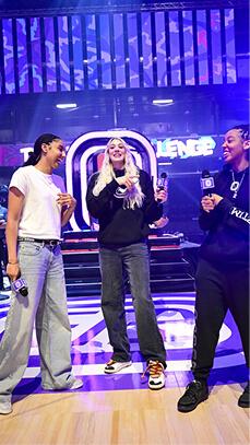 Performance on stage