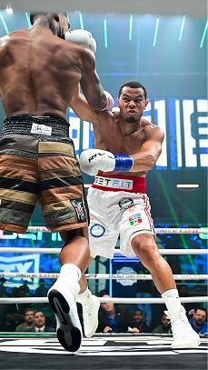 Basketball player shooting